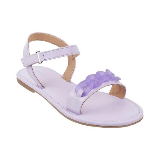 Metro Purple Casual Sandals