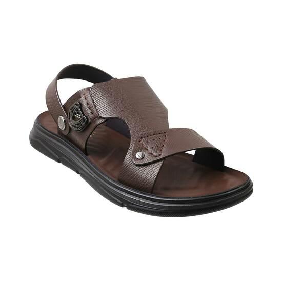 Davinchi Brown Casual Sandals