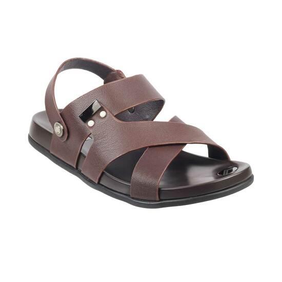 Davinchi Brown Casual Sandals