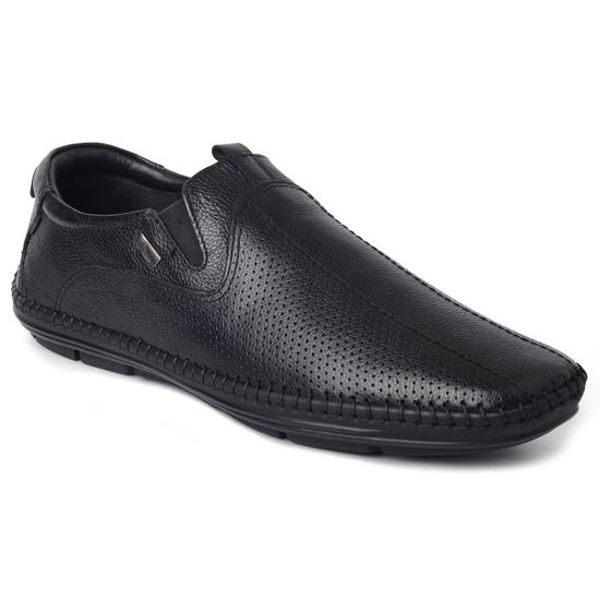 Buckaroo Black Casual Moccasin