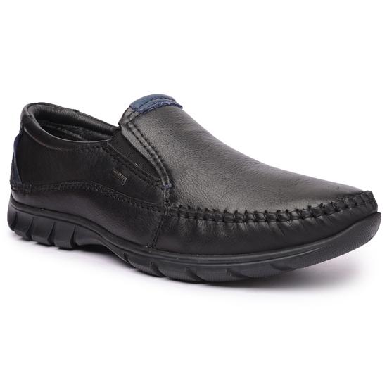 Buckaroo Black Casual Moccasin