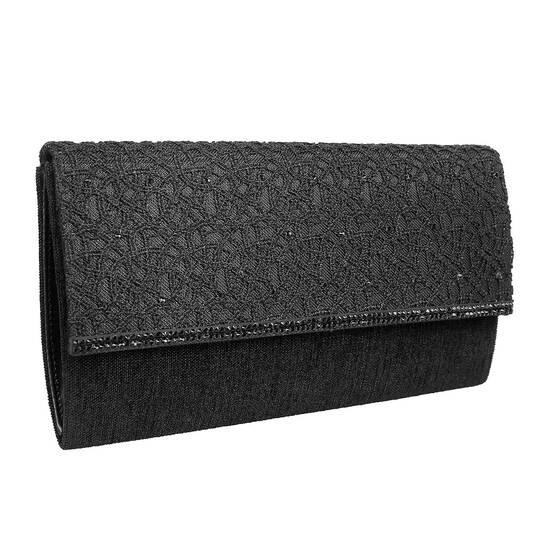 Metro Black Hand Bags Clutches