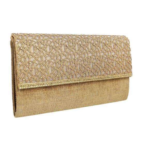 Metro Antique-Gold Hand Bags Clutches