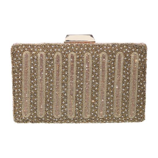 Metro Antique-Gold Hand Bags Clutches