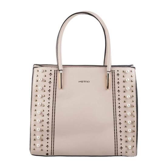 Metro Beige Womens Bags Satchel Bags