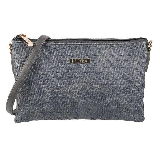 Metro Grey Hand Bags Zip Top Sling