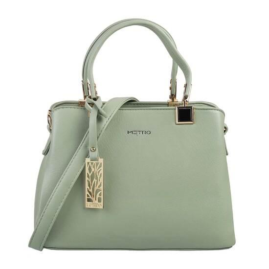 Metro Green Hand Bags Satchel Bags