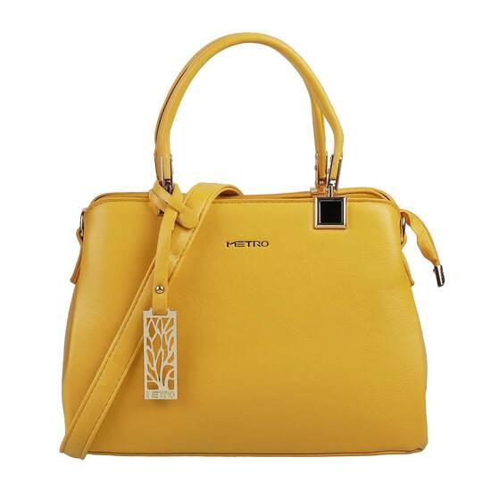 Metro Yellow Hand Bags Satchel Bags