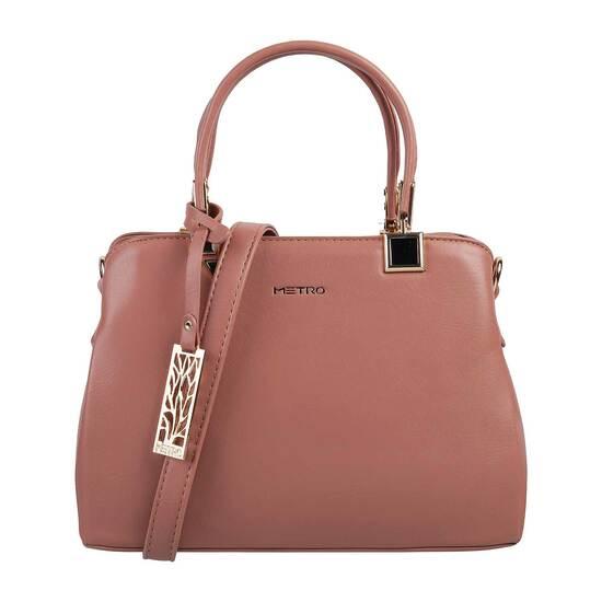 Metro Peach Hand Bags Satchel Bags