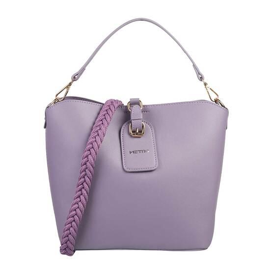 Metro Purple Hand Bags Satchel Bags