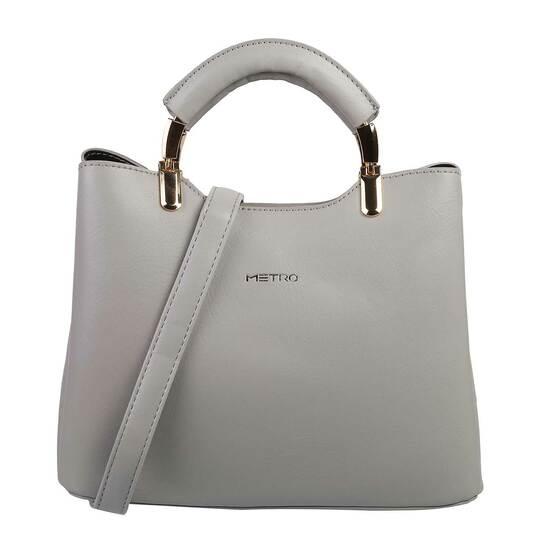 Metro Grey Hand Bags Satchel Bags