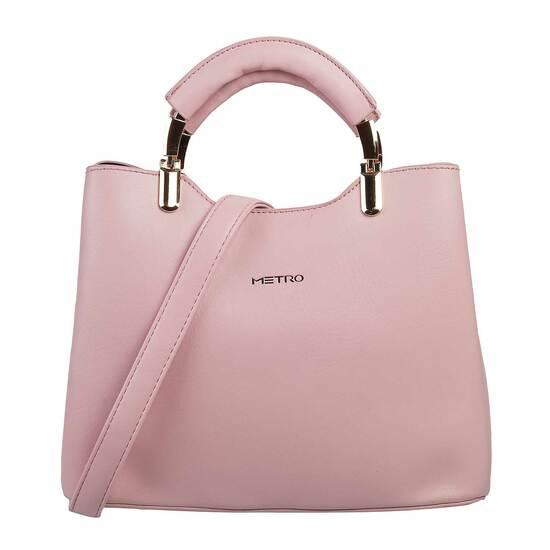 Metro Pink Hand Bags Satchel Bags