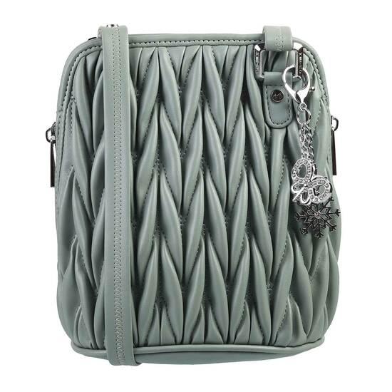 Metro Green Hand Bags Zip Top Sling