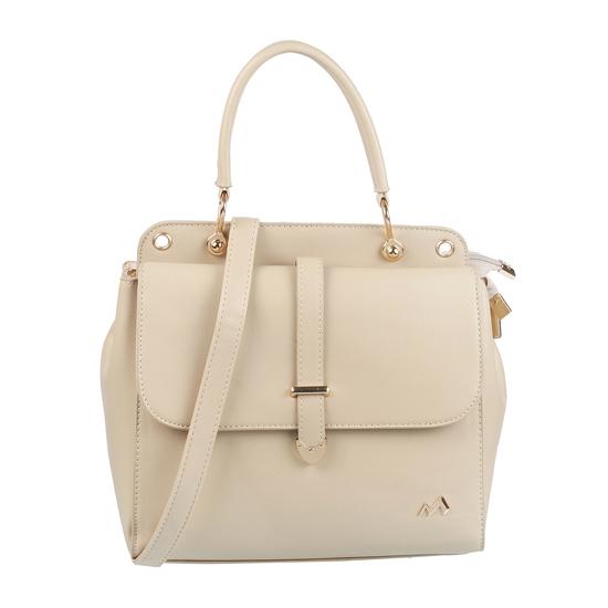 Metro Beige Hand Bags Satchel Bags