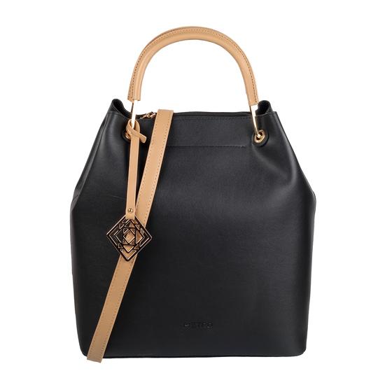 Metro Black Hand Bags Satchel Bags