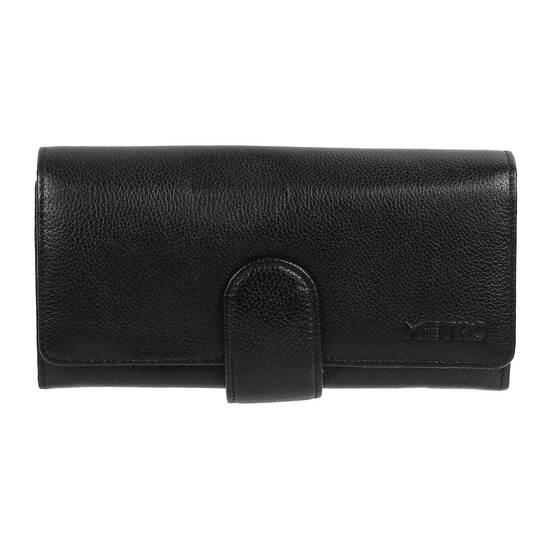 Metro Black Womens Wallets Bifold