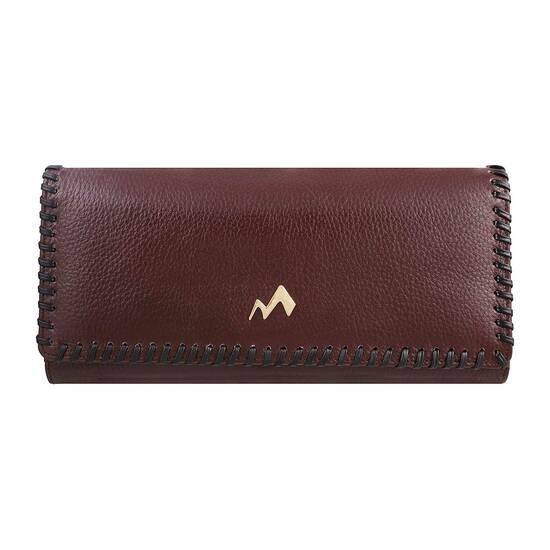 Metro Brown Womens Wallets Bifold