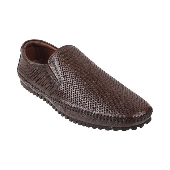 Genx Brown Casual Loafers