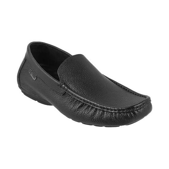 Metro Black Casual Loafers