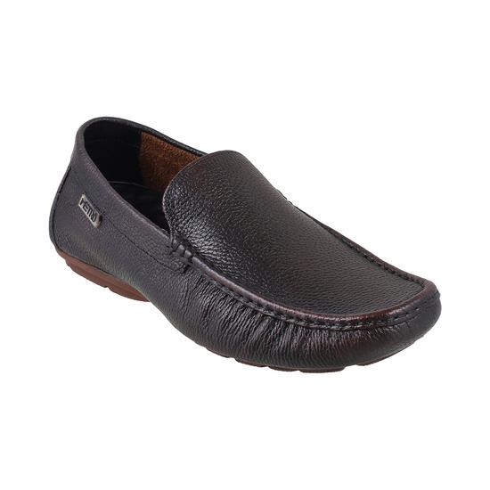 Metro Brown Casual Loafers