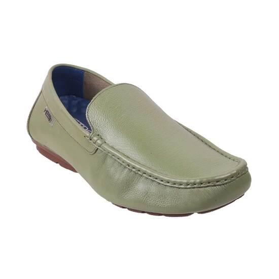 Metro Light-Green Casual Loafers