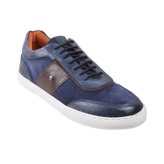 Metro Navy-Blue Casual Sneakers