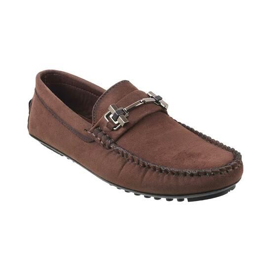 Metro Brown Casual Loafers