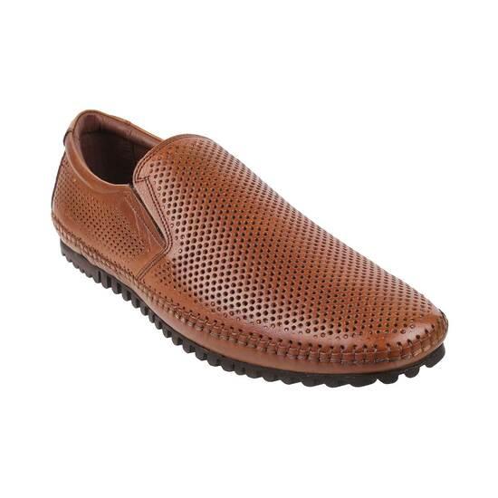 Metro Tan Casual Loafers