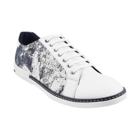 Genx White Casual Sneakers