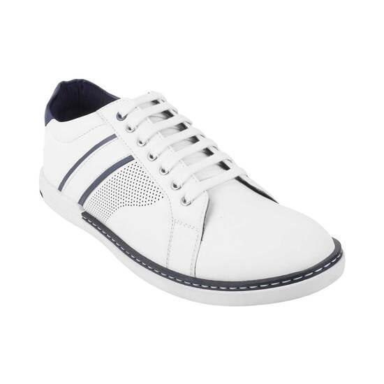 Genx White Casual Sneakers