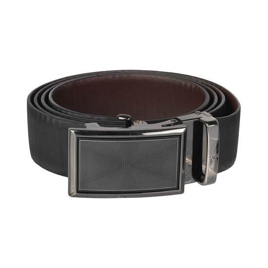 Metro Black-Brown Mens Belts Autolock