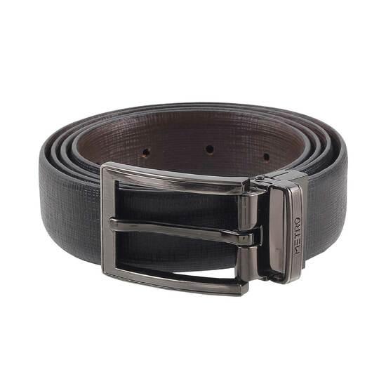 Metro Black-Brown Belts Pin Buckle