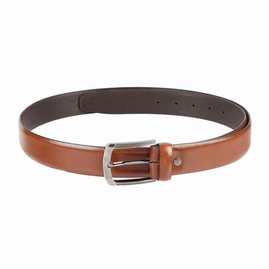 Metro Tan Mens Belts Pin Buckle