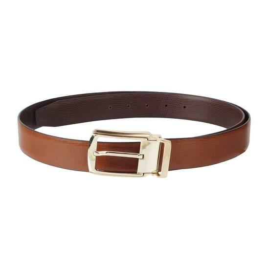 Metro Brown Womens Belts Pin Buckle