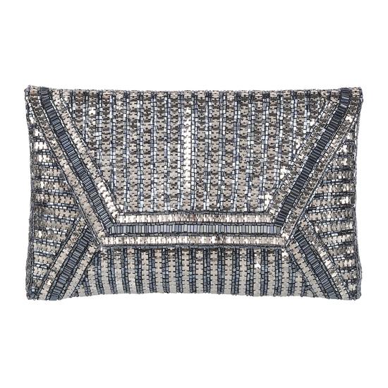 Cheemo Gun-metal Clutch