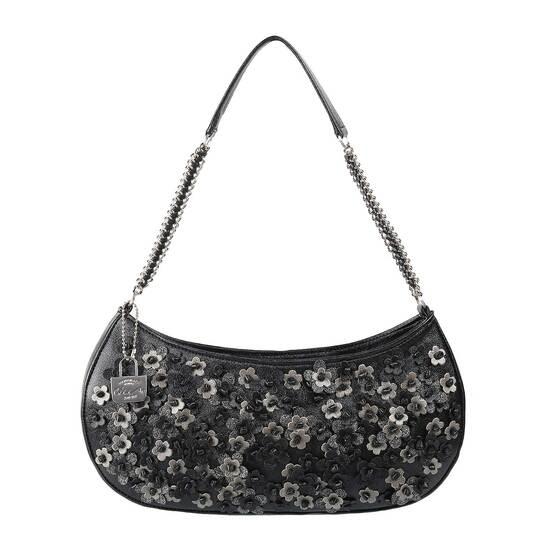 Cheemo Black Hand Bags Evening Bag