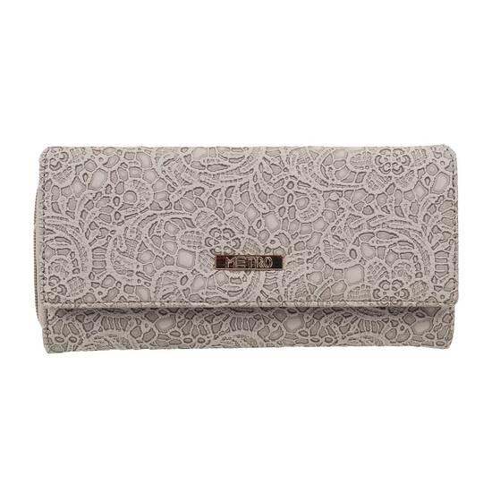 Metro Beige Hand Bags Clutches